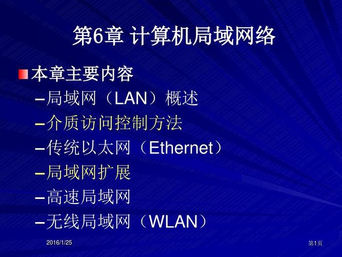 计算机网络技术第6章 局域网